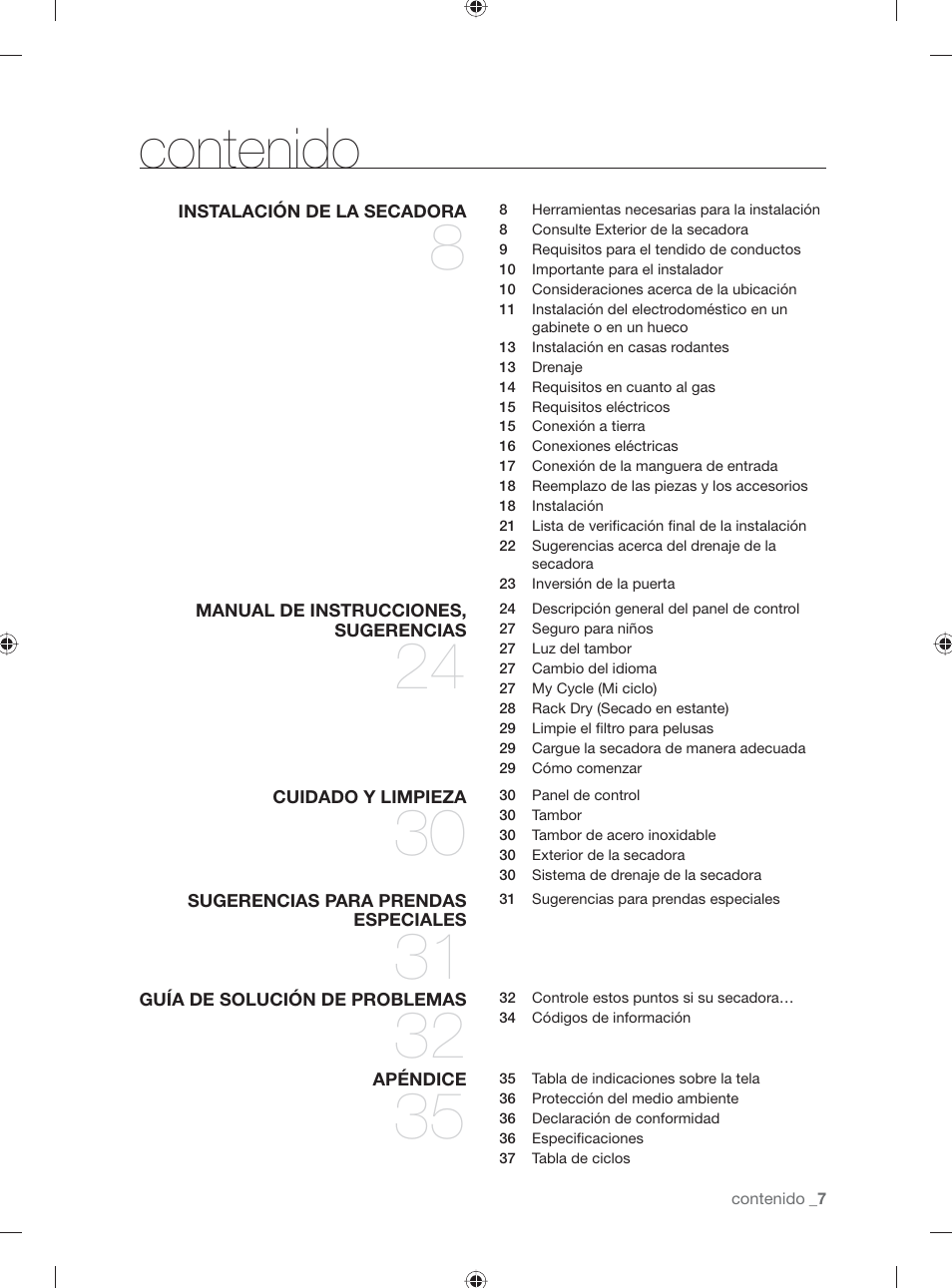 Samsung DV431AG User Manual | Page 47 / 120