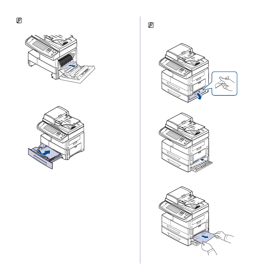 In the optional tray | Samsung SCX-6545N User Manual | Page 104 / 190