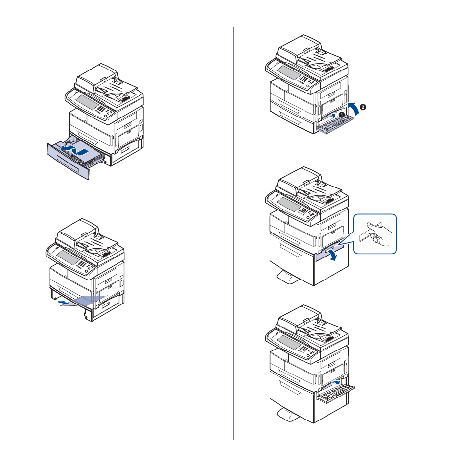 In the optional high capacity feeder | Samsung SCX-6545N User Manual | Page 105 / 190
