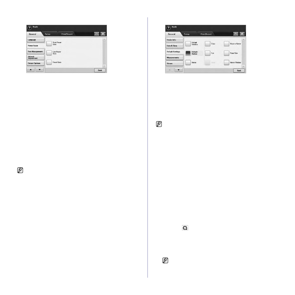 Setting the default tray and paper, Changing the default settings, Ip setting using setip program (windows) | Samsung SCX-6545N User Manual | Page 31 / 190