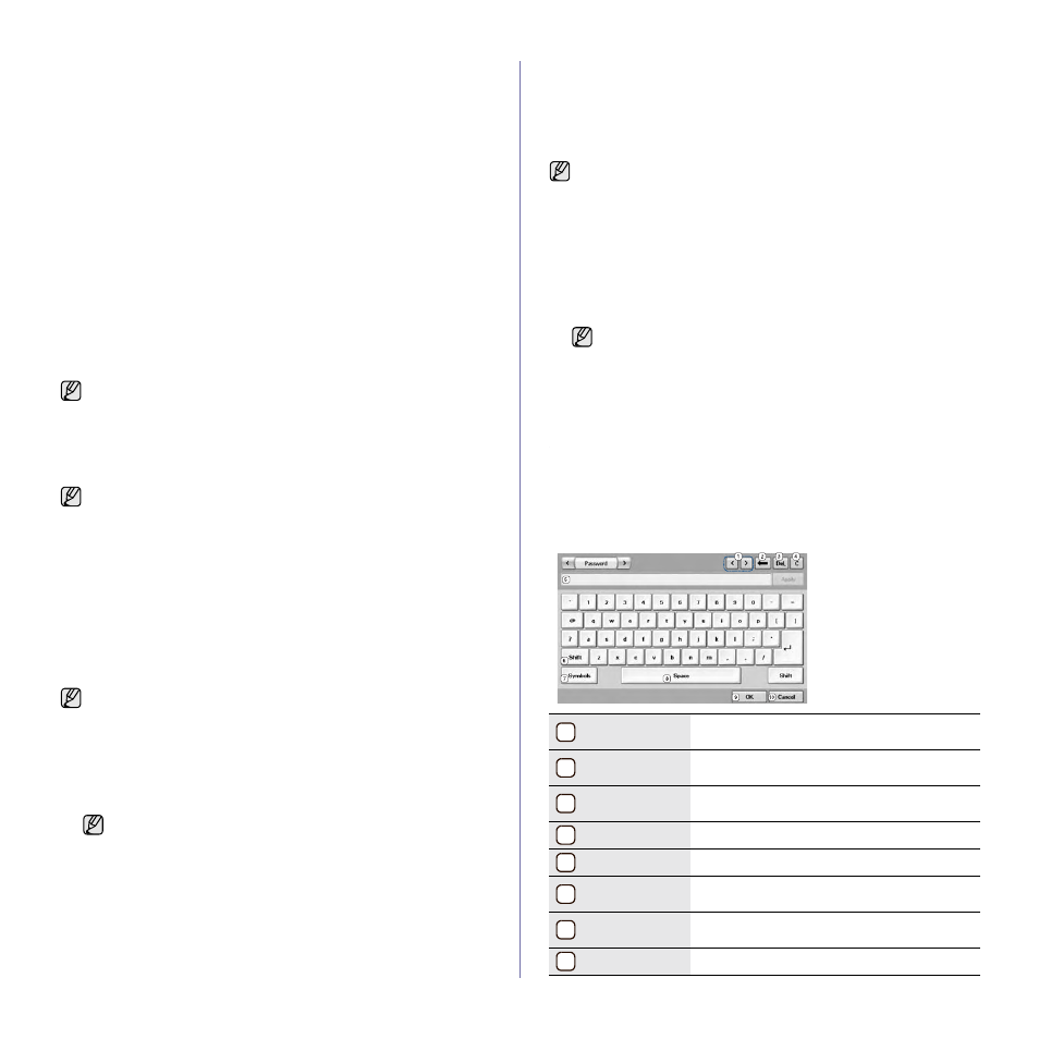 Ip setting using setip program (macintosh), Ip setting using setip program (linux), Understanding the keyboard | Samsung SCX-6545N User Manual | Page 32 / 190