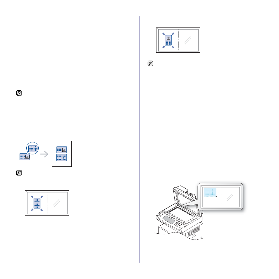 Id card copying, Copying id with the manual id copy option | Samsung SCX-6545N User Manual | Page 46 / 190