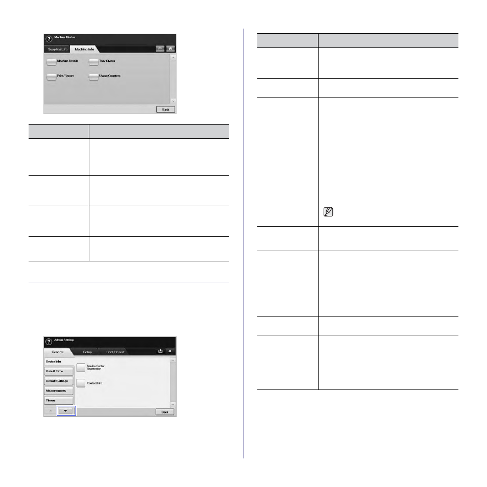 General settings | Samsung SCX-6545N User Manual | Page 85 / 190