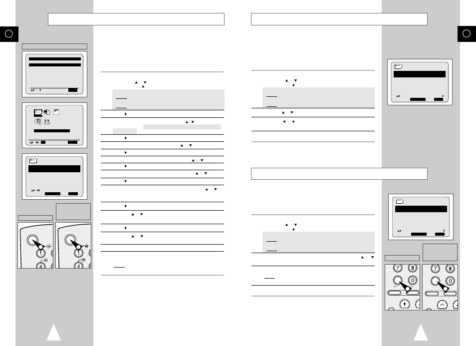 Using the timer programming feature | Samsung SV-262B User Manual | Page 15 / 25