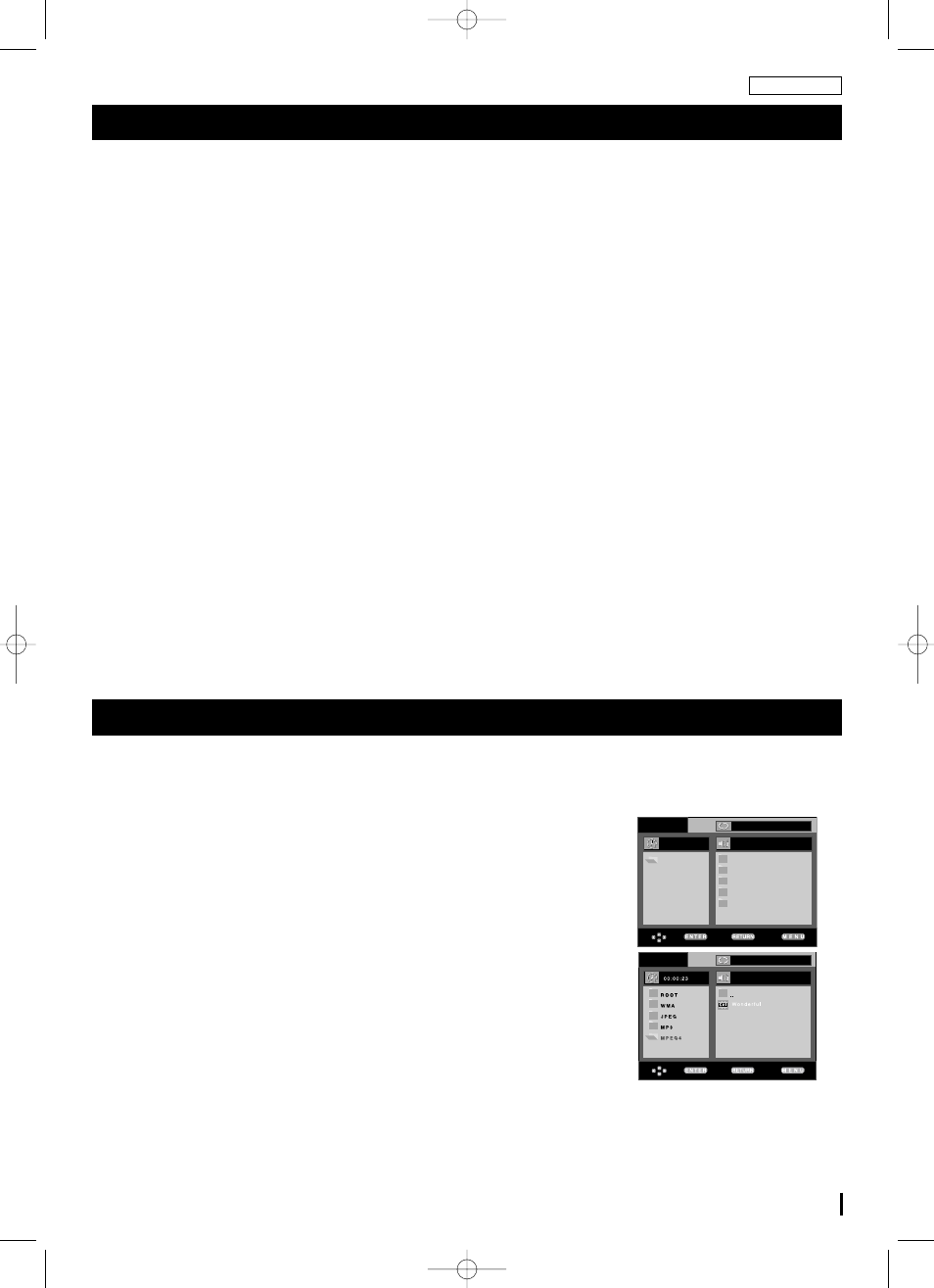 Mp3- und wma-dateien wiedergeben, Mpeg4-dateien wiedergeben, Imp3- und wma-dateien auf cd-r | Impeg4-wiedergabefunktion, Iwiederholung | Samsung DVD-L70A User Manual | Page 55 / 101