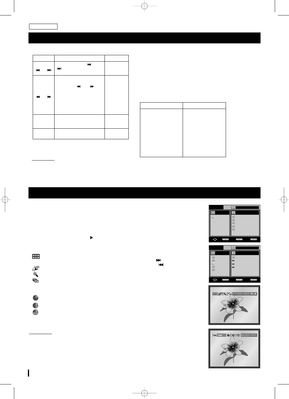 Foto-cd wiedergeben, Mpeg4-dateien wiedergeben, Deutsch | Samsung DVD-L70A User Manual | Page 56 / 101