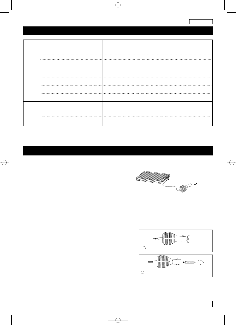 Technische daten kfz-adapter, Iso wechseln sie die sicherung aus | Samsung DVD-L70A User Manual | Page 65 / 101