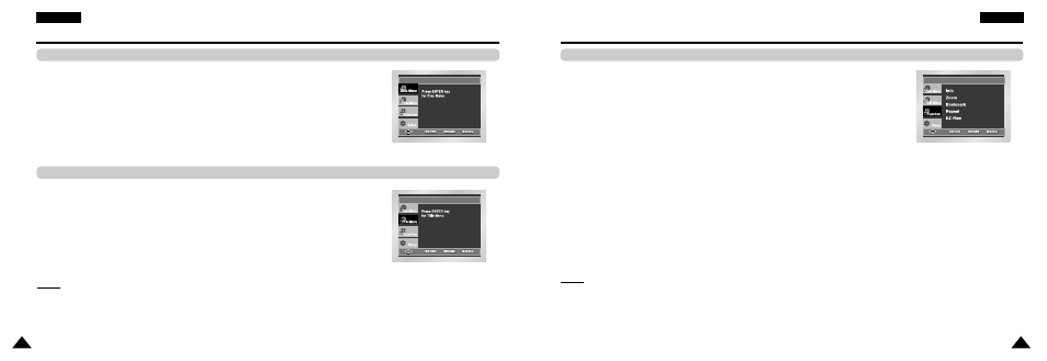 Using the disc and title menu, Using the function menu | Samsung DVD-L300WDEU User Manual | Page 18 / 34