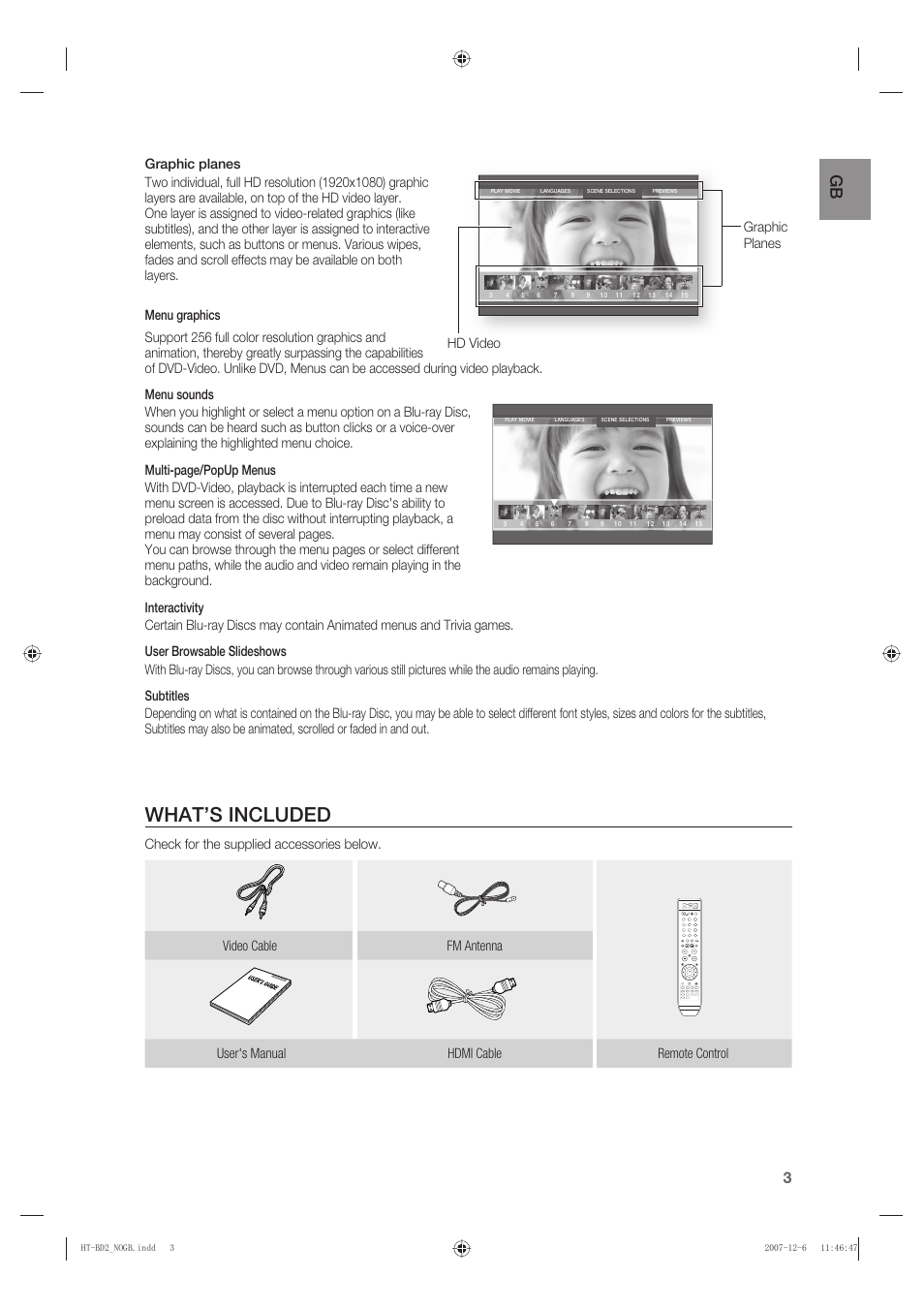 What’s included | Samsung AH68-02019K User Manual | Page 4 / 71