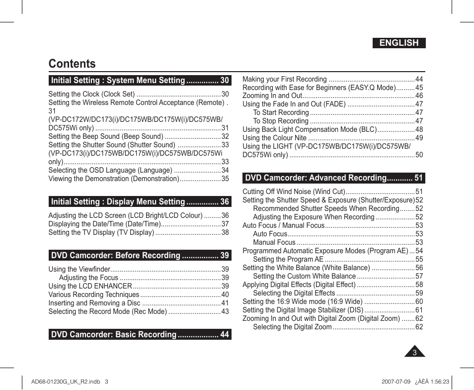 Samsung DC575WI User Manual | Page 3 / 132