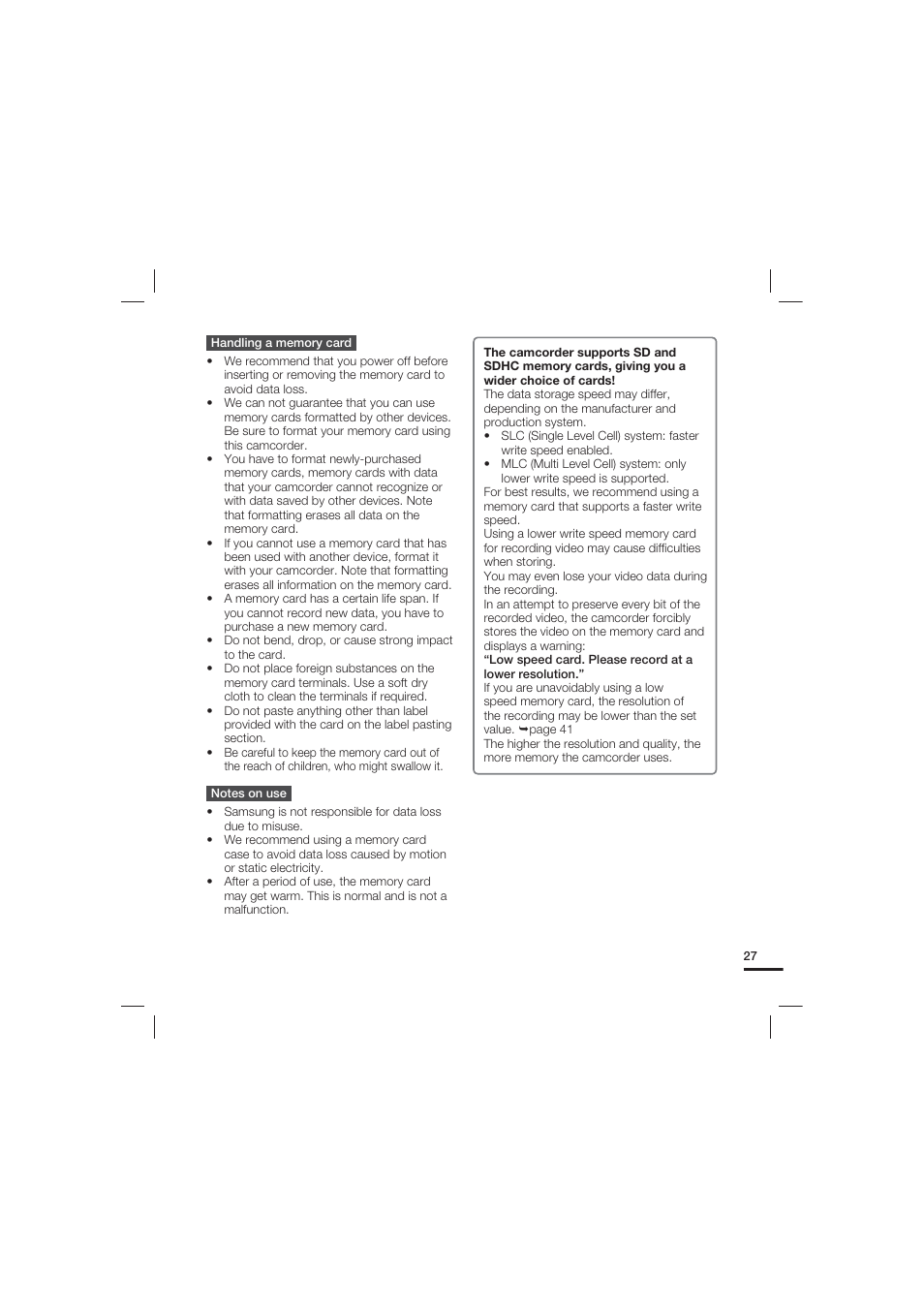 Samsung HMX-U15LN User Manual | Page 37 / 93