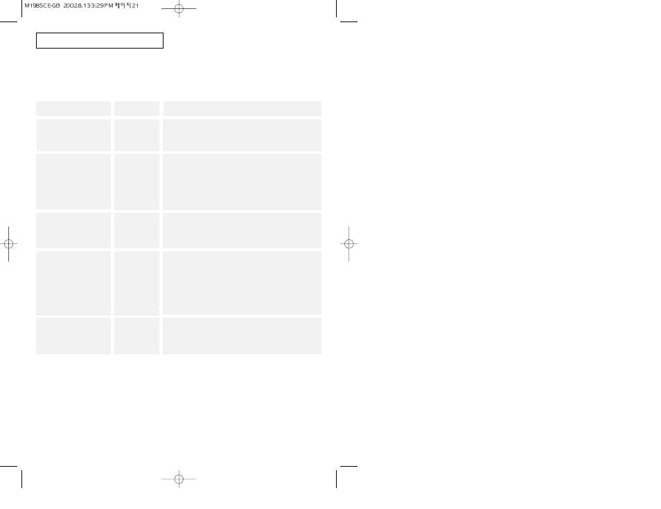 Samsung M1D8SCE User Manual | Page 21 / 27