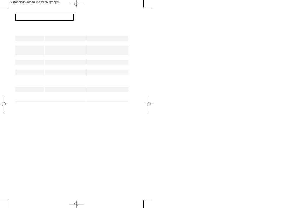 Technical specifications | Samsung M1D8SCE User Manual | Page 26 / 27