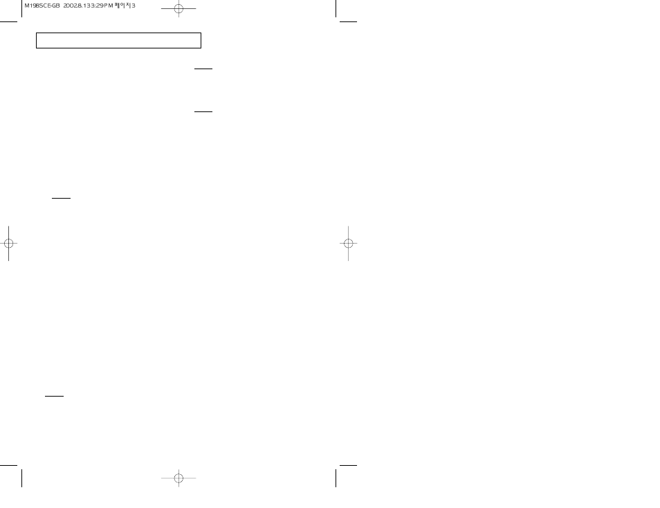 Continued) | Samsung M1D8SCE User Manual | Page 3 / 27