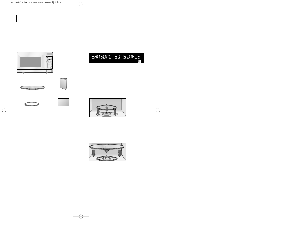 Your new microwave oven, Sensor cook | Samsung M1D8SCE User Manual | Page 6 / 27