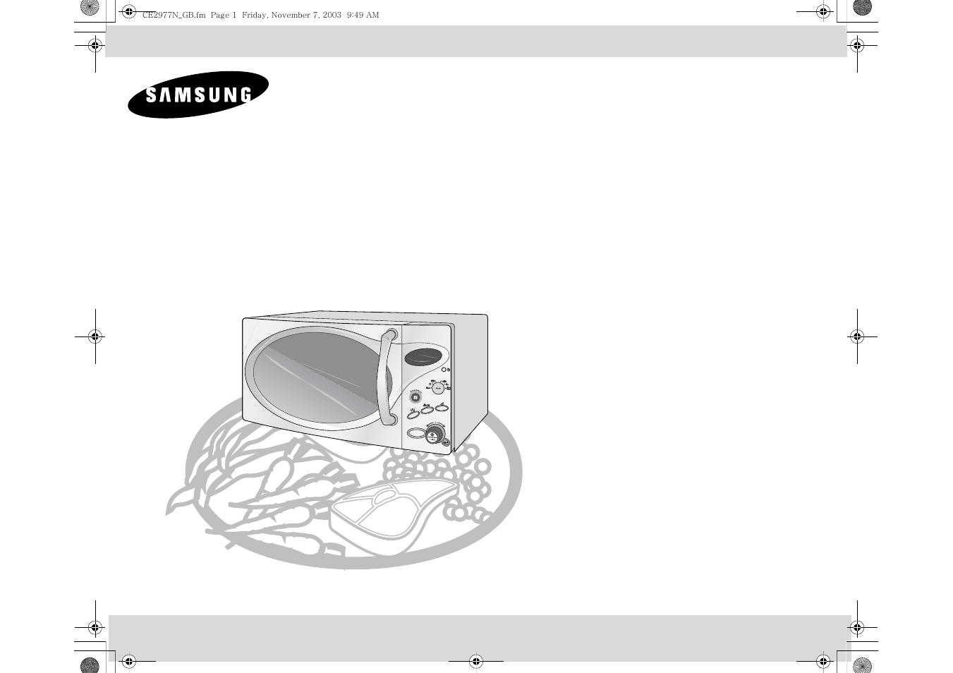 Samsung CE2977NT User Manual | 24 pages