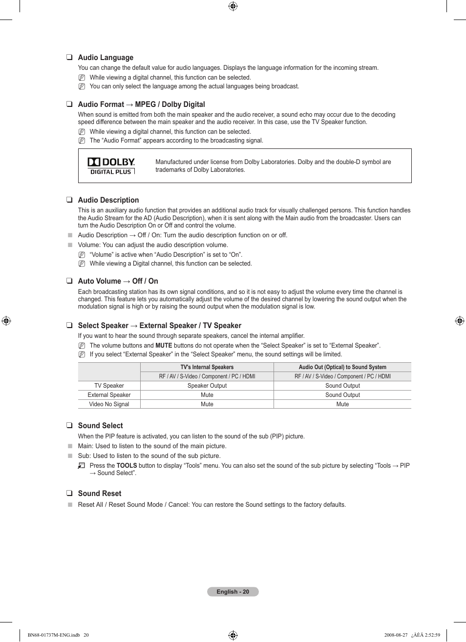 Samsung 9 Series User Manual | Page 22 / 64