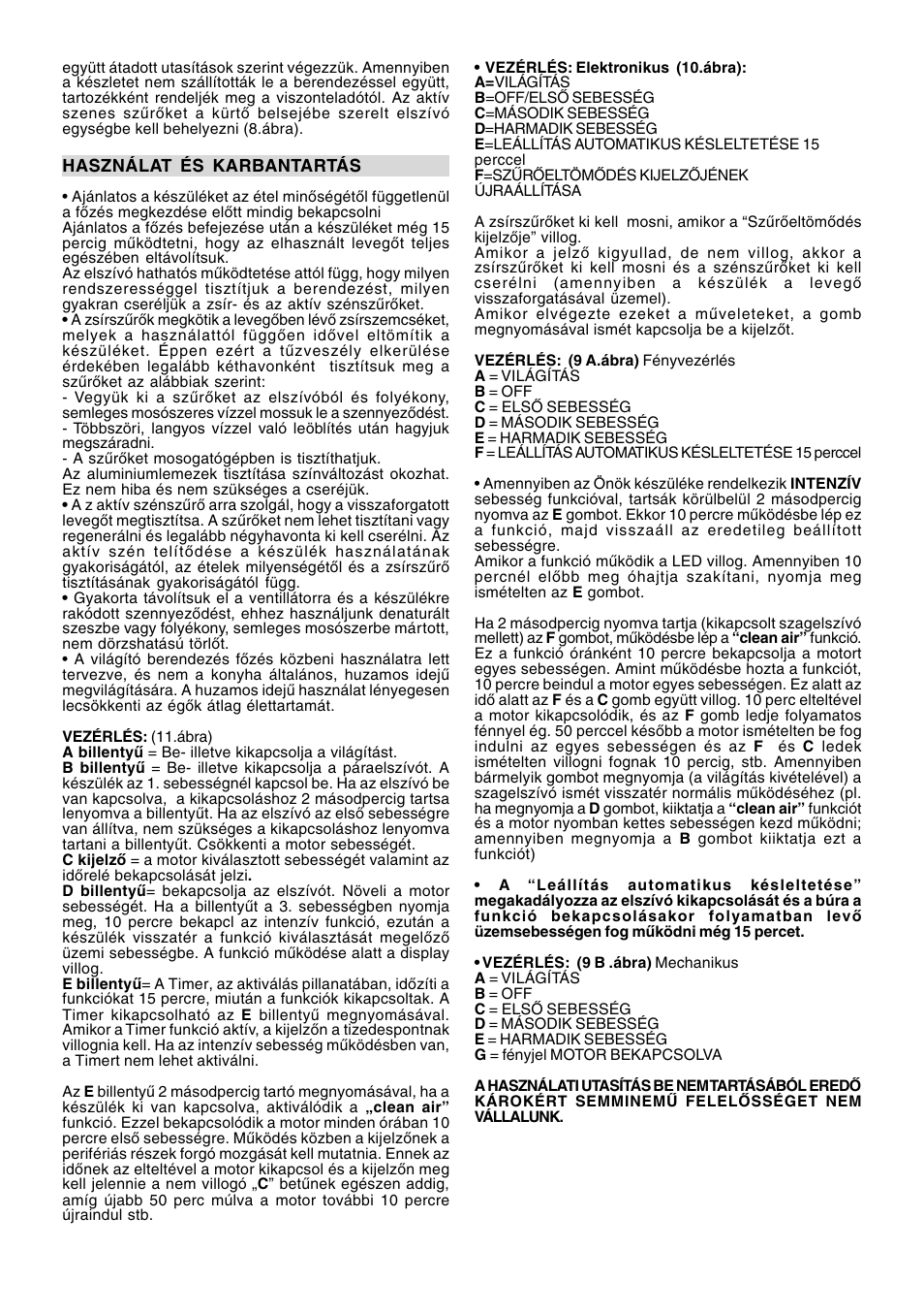 Ardo MG60-90 User Manual | Page 16 / 28