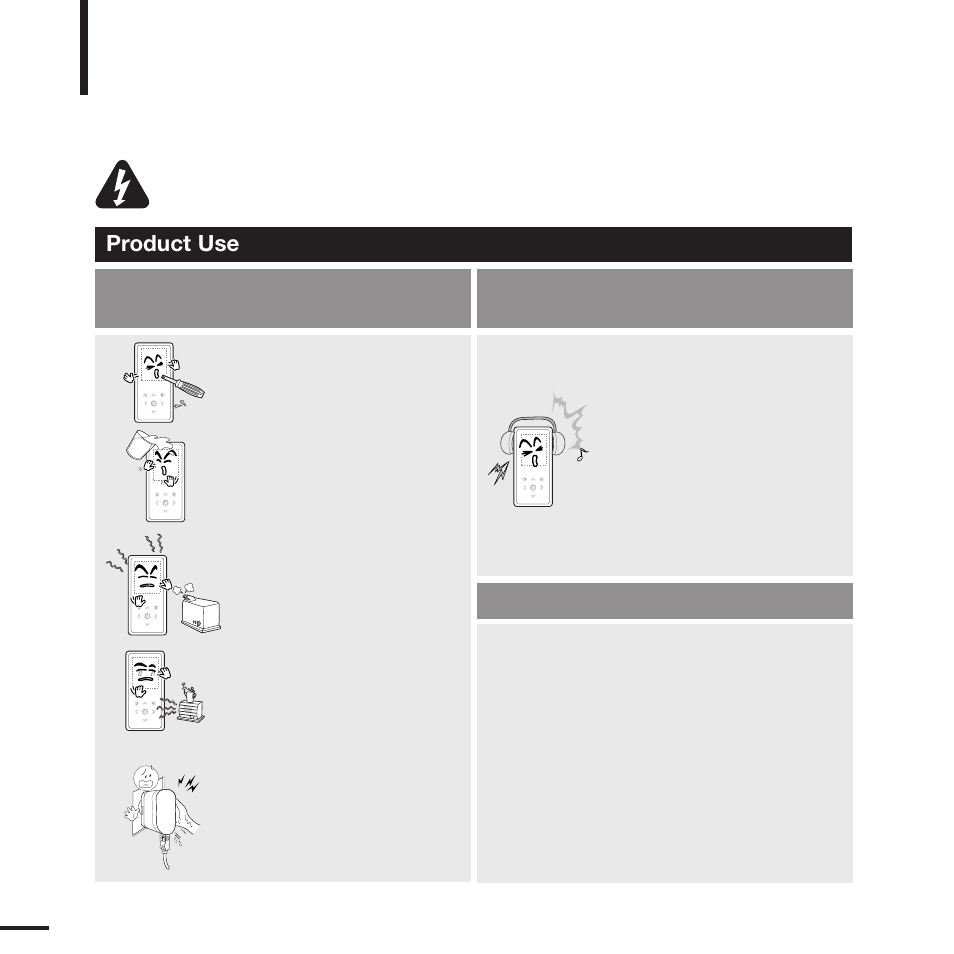 For your safety, Warning | Samsung YP-K3J User Manual | Page 2 / 59