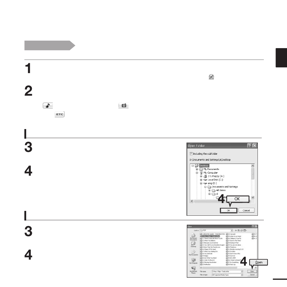 Samsung YP-K3J User Manual | Page 21 / 59