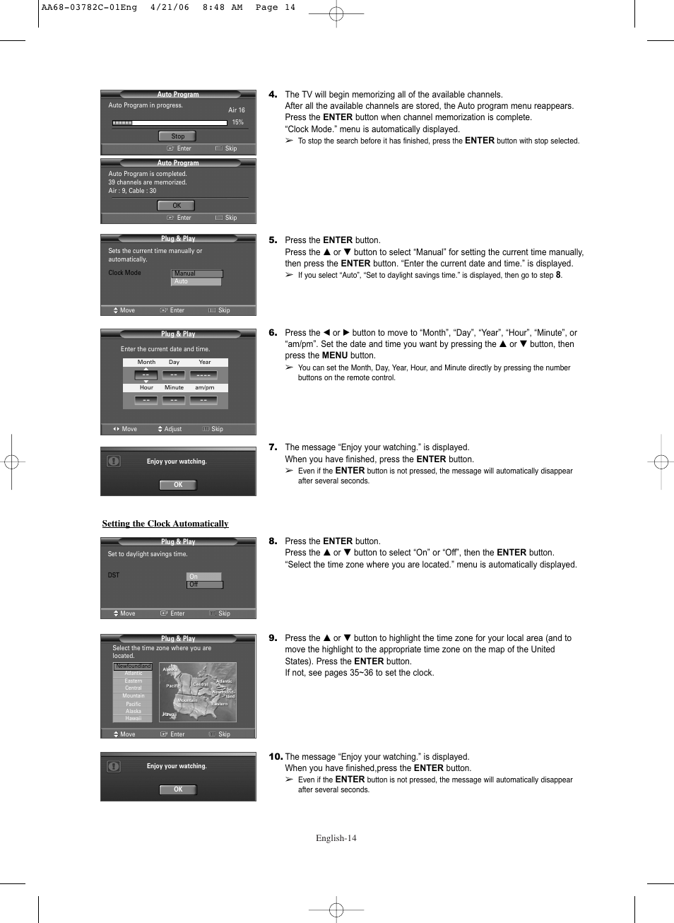 Samsung CL-29Z40DS User Manual | Page 14 / 44