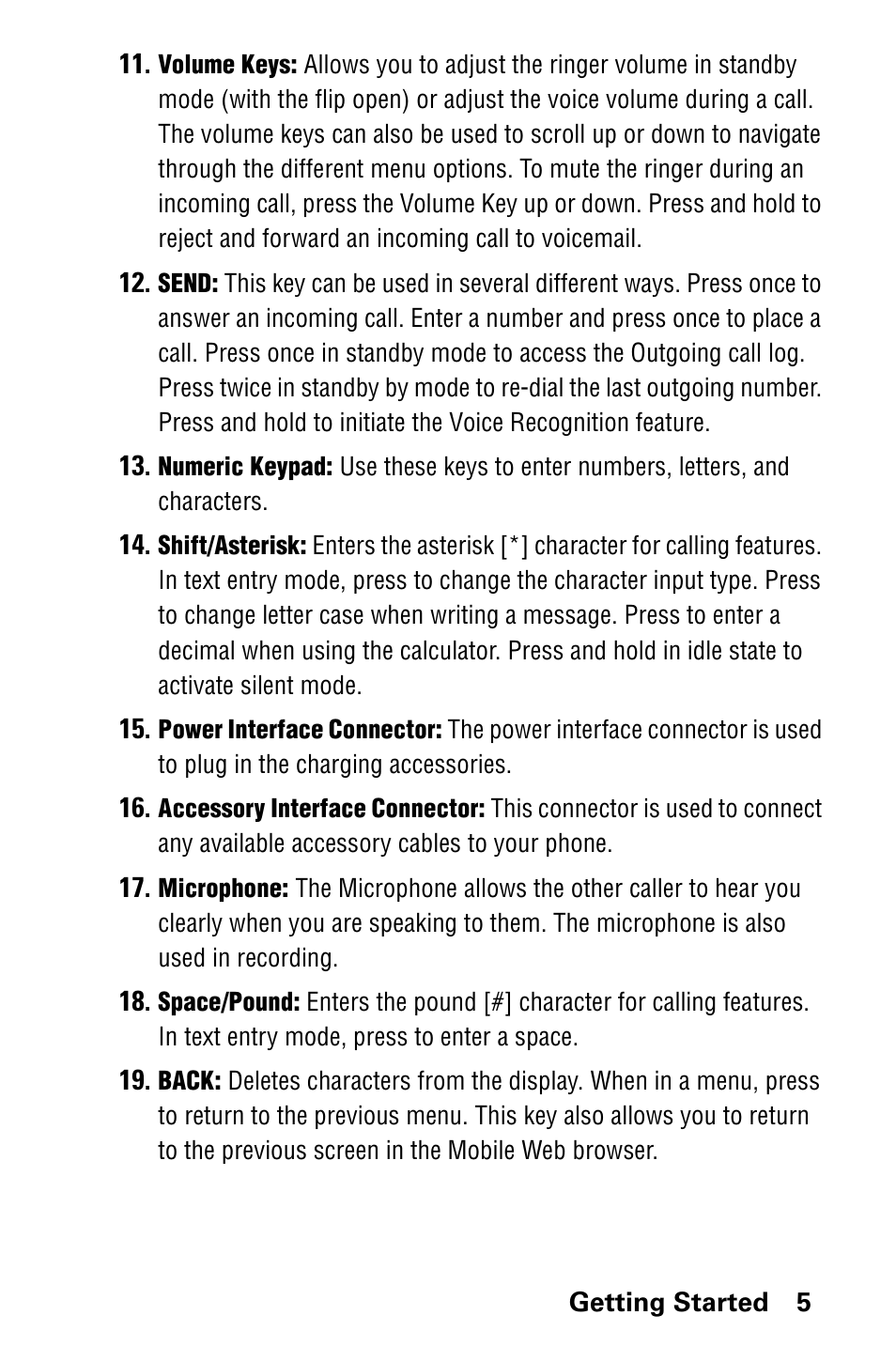 Samsung SCH-a600 User Manual | Page 13 / 142