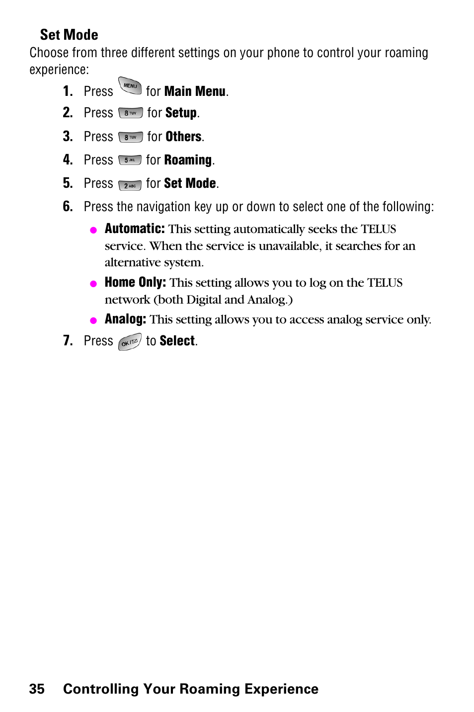 Set mode | Samsung SCH-a600 User Manual | Page 43 / 142