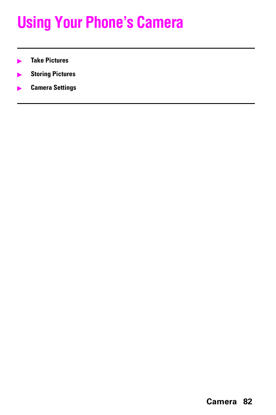 Using your phone’s camera | Samsung SCH-a600 User Manual | Page 90 / 142