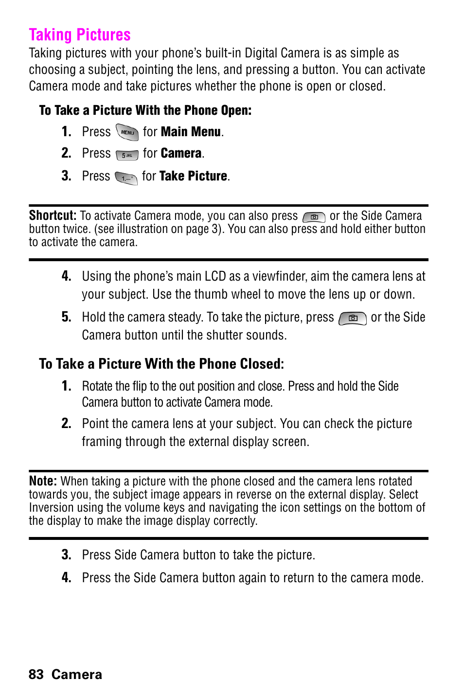 Taking pictures | Samsung SCH-a600 User Manual | Page 91 / 142