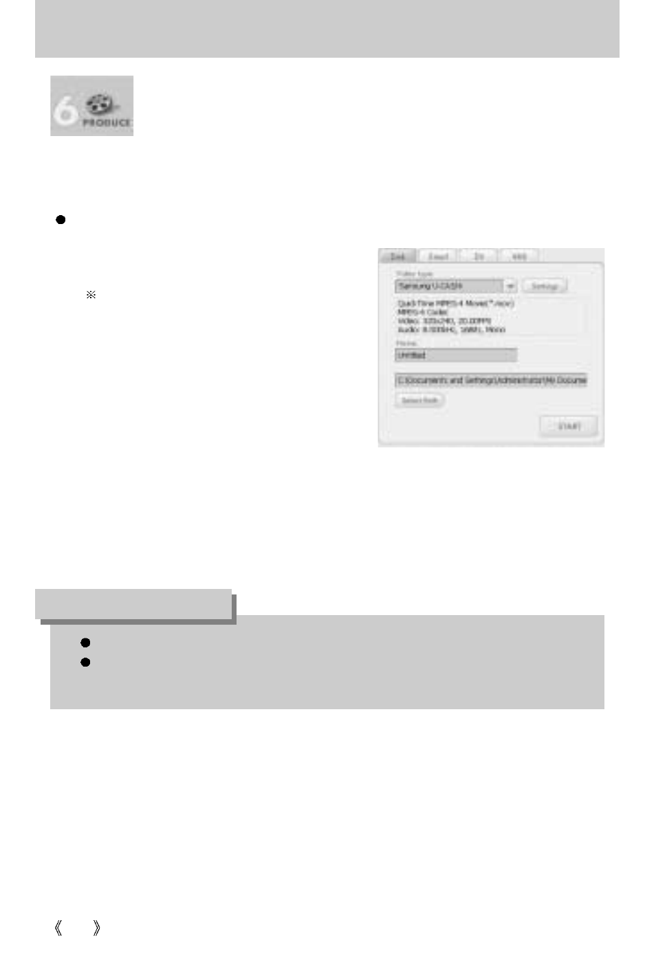 Using videoimpression, Information | Samsung Digimax U-CA User Manual | Page 122 / 128