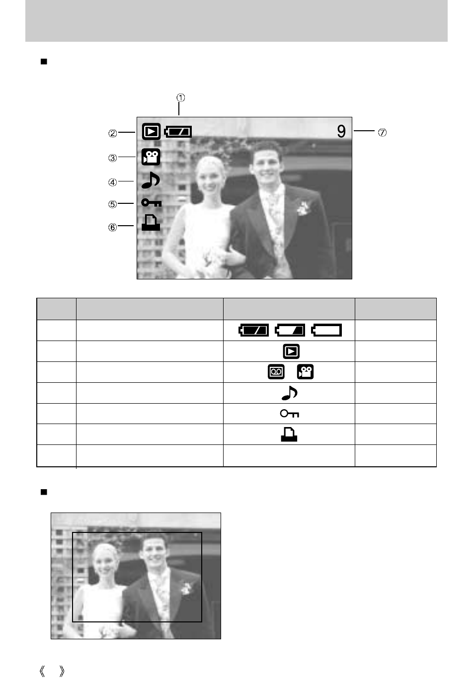 Lcd monitor indicator | Samsung Digimax U-CA User Manual | Page 44 / 128