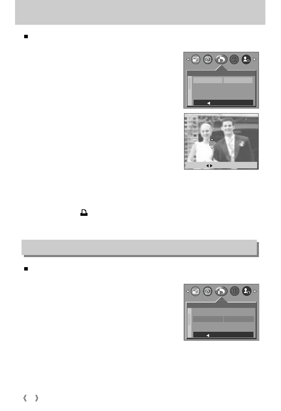Dpof : standard, Dpof : index | Samsung Digimax U-CA User Manual | Page 56 / 128