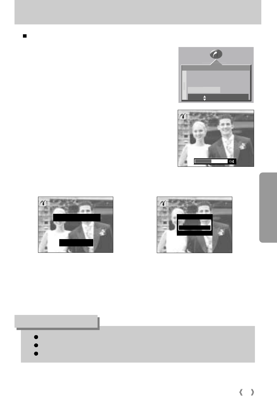 Pictbridge: picture printing, Information | Samsung Digimax U-CA User Manual | Page 61 / 128