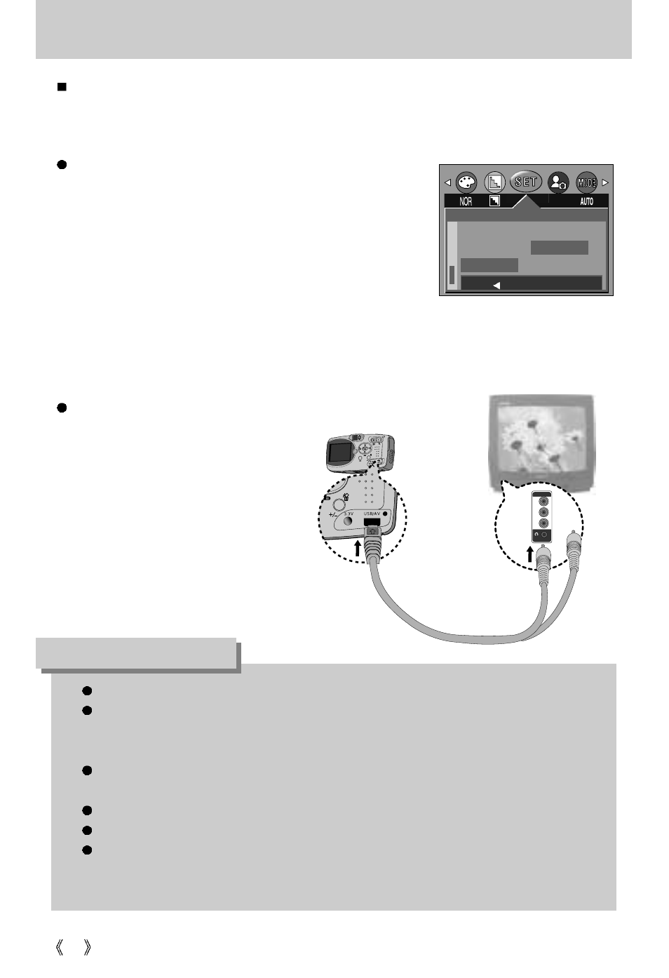 Selecting video out type, Information | Samsung Digimax U-CA User Manual | Page 70 / 128