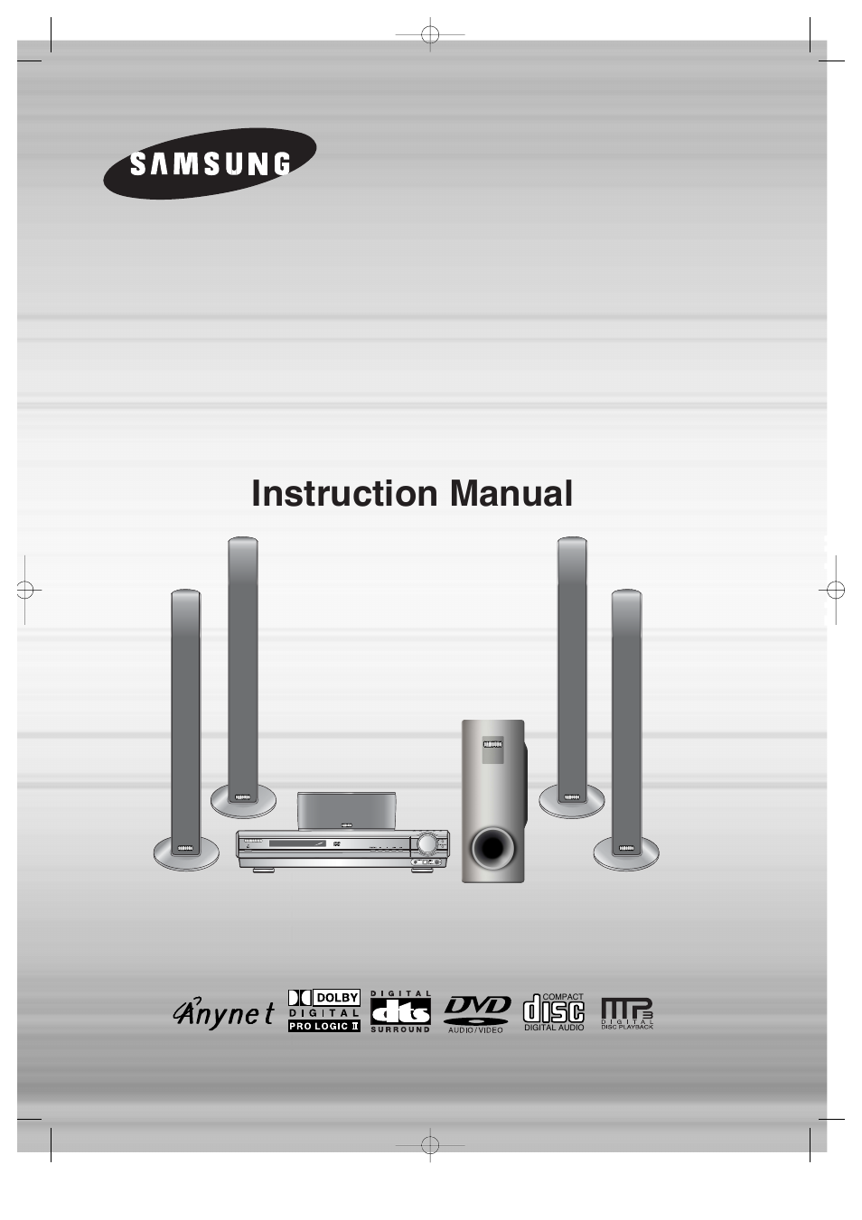 Samsung HT-DS630T User Manual | 76 pages