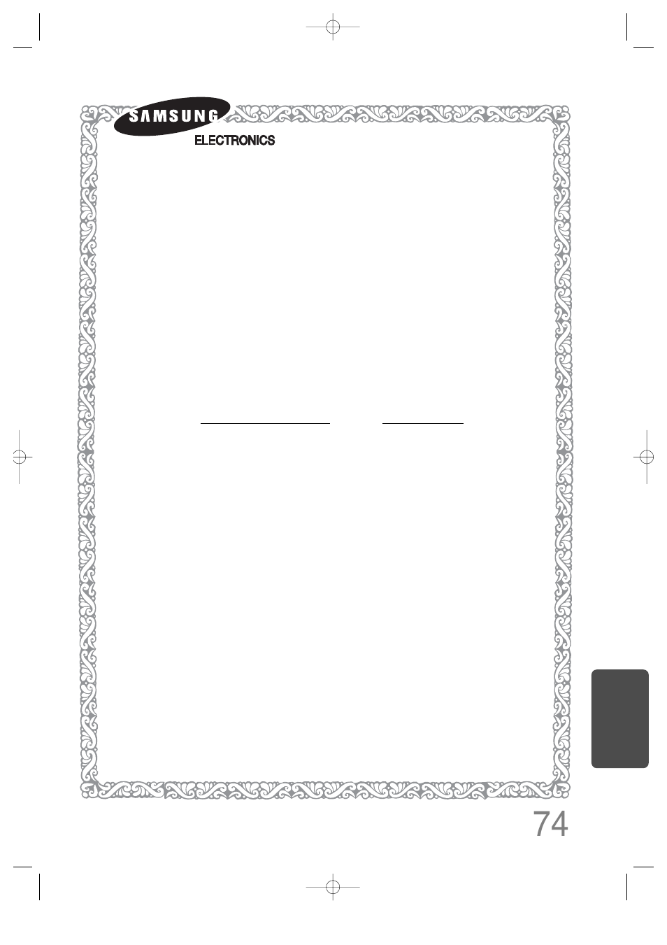 Warranty, Samsung limited warranty | Samsung HT-DS630T User Manual | Page 75 / 76