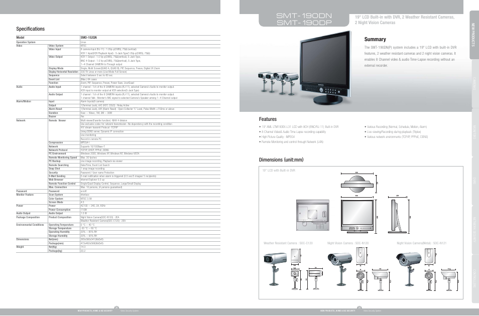 Samsung SMT-190DP User Manual | 2 pages