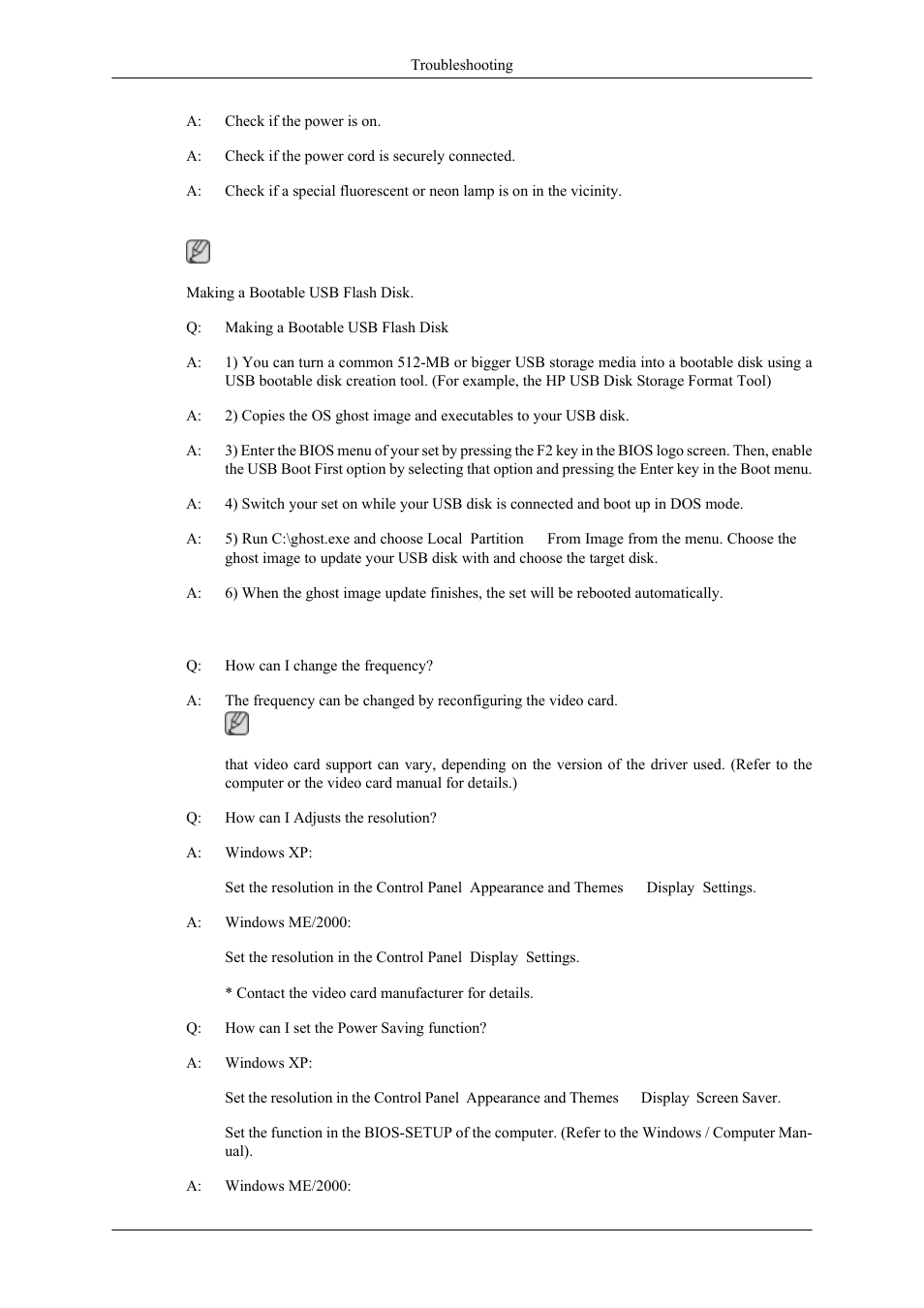 Problems related to magicinfo, Q & a | Samsung 400MPN User Manual | Page 114 / 130