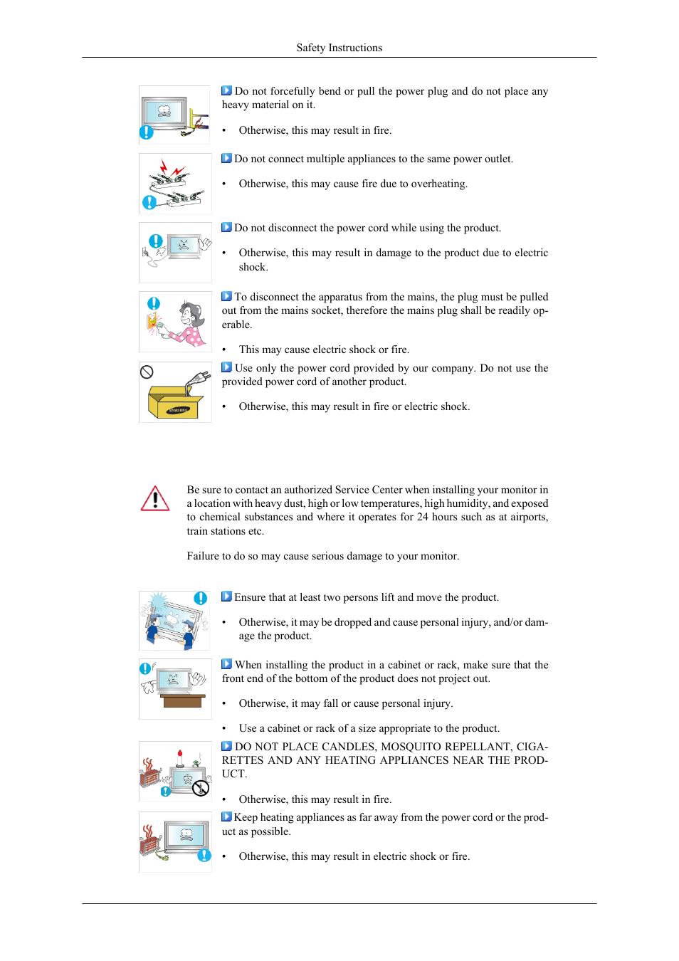 Installation | Samsung 400MPN User Manual | Page 3 / 130
