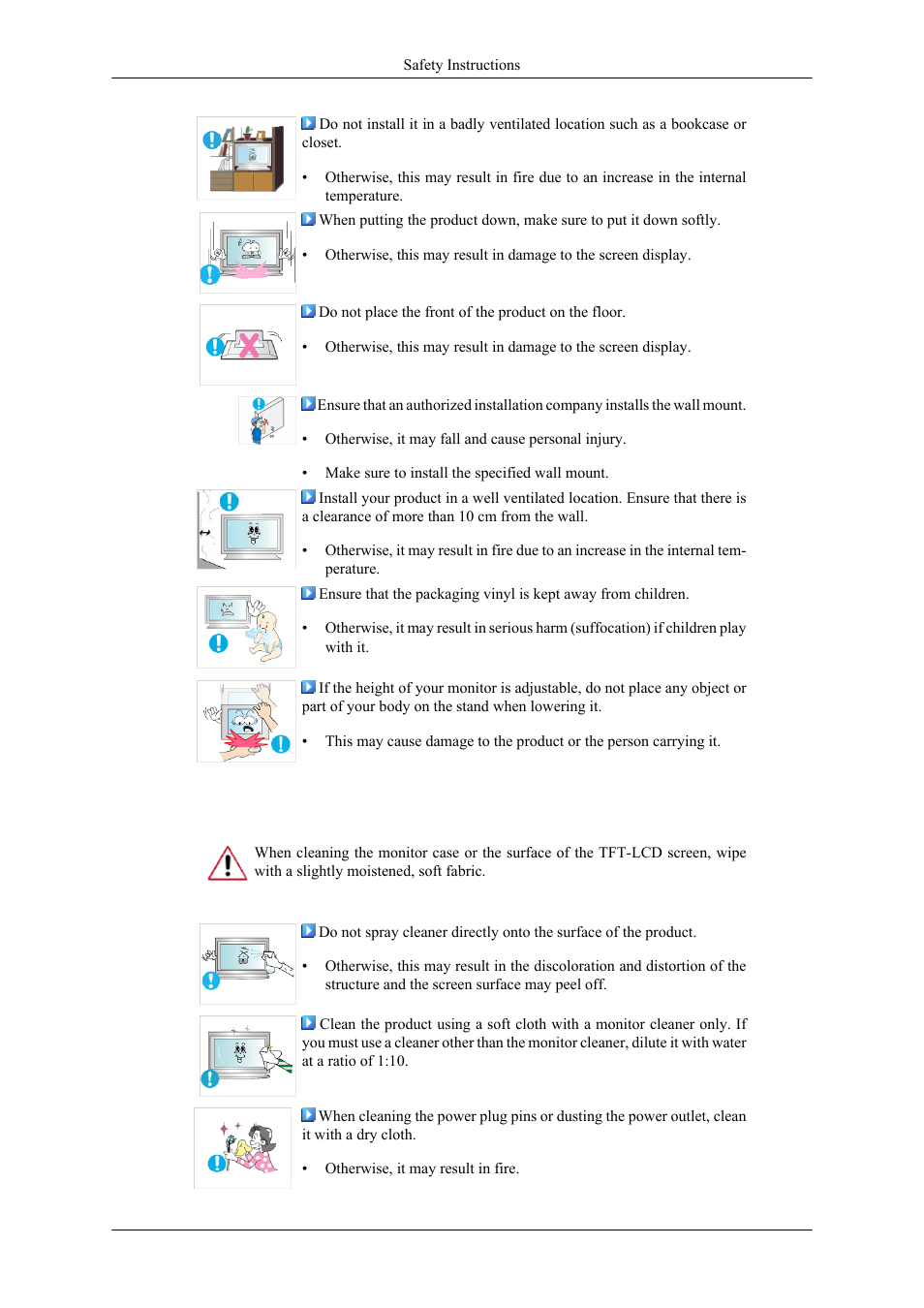 Clean | Samsung 400MPN User Manual | Page 4 / 130