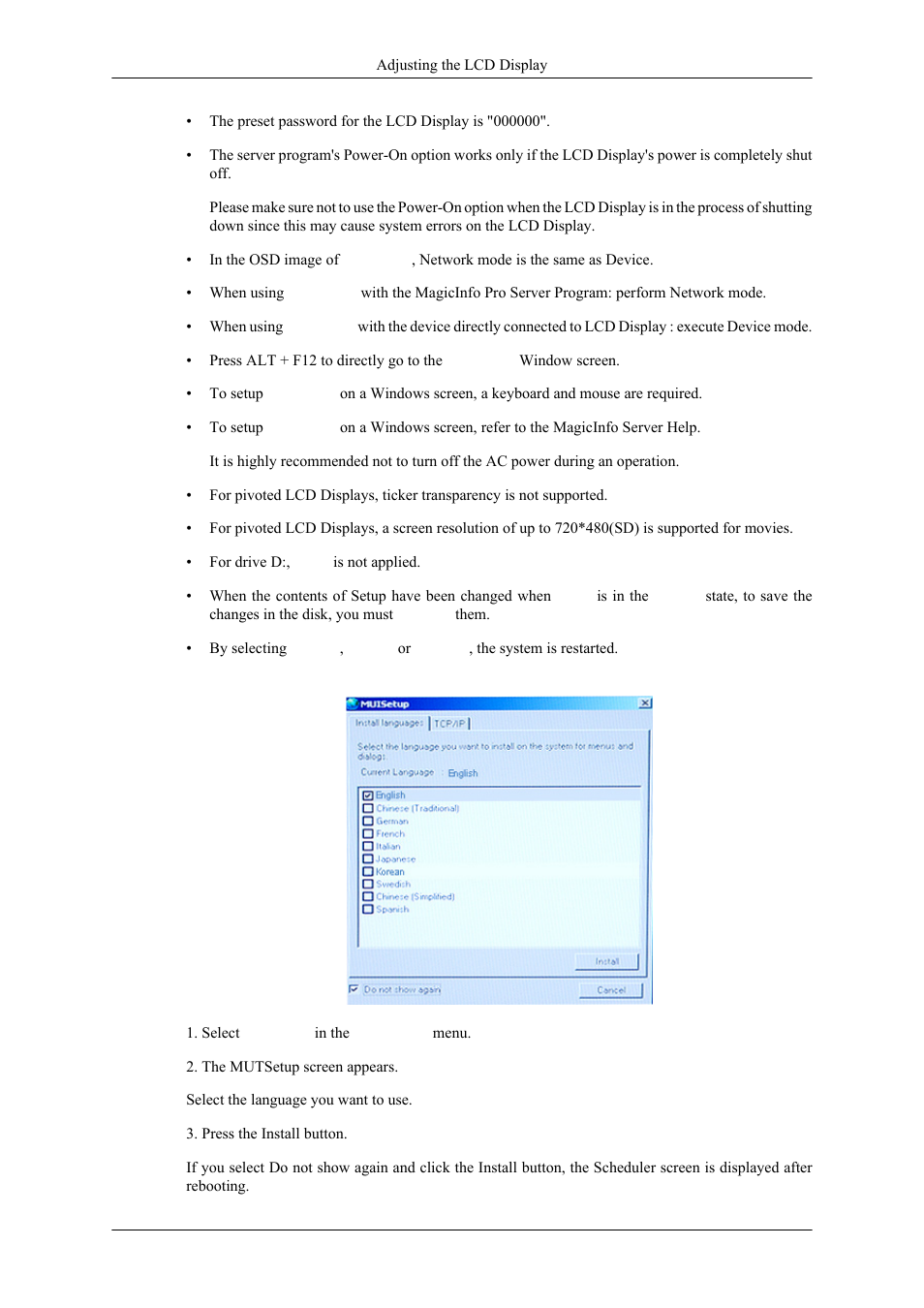 Magicinfo | Samsung 400MPN User Manual | Page 98 / 130