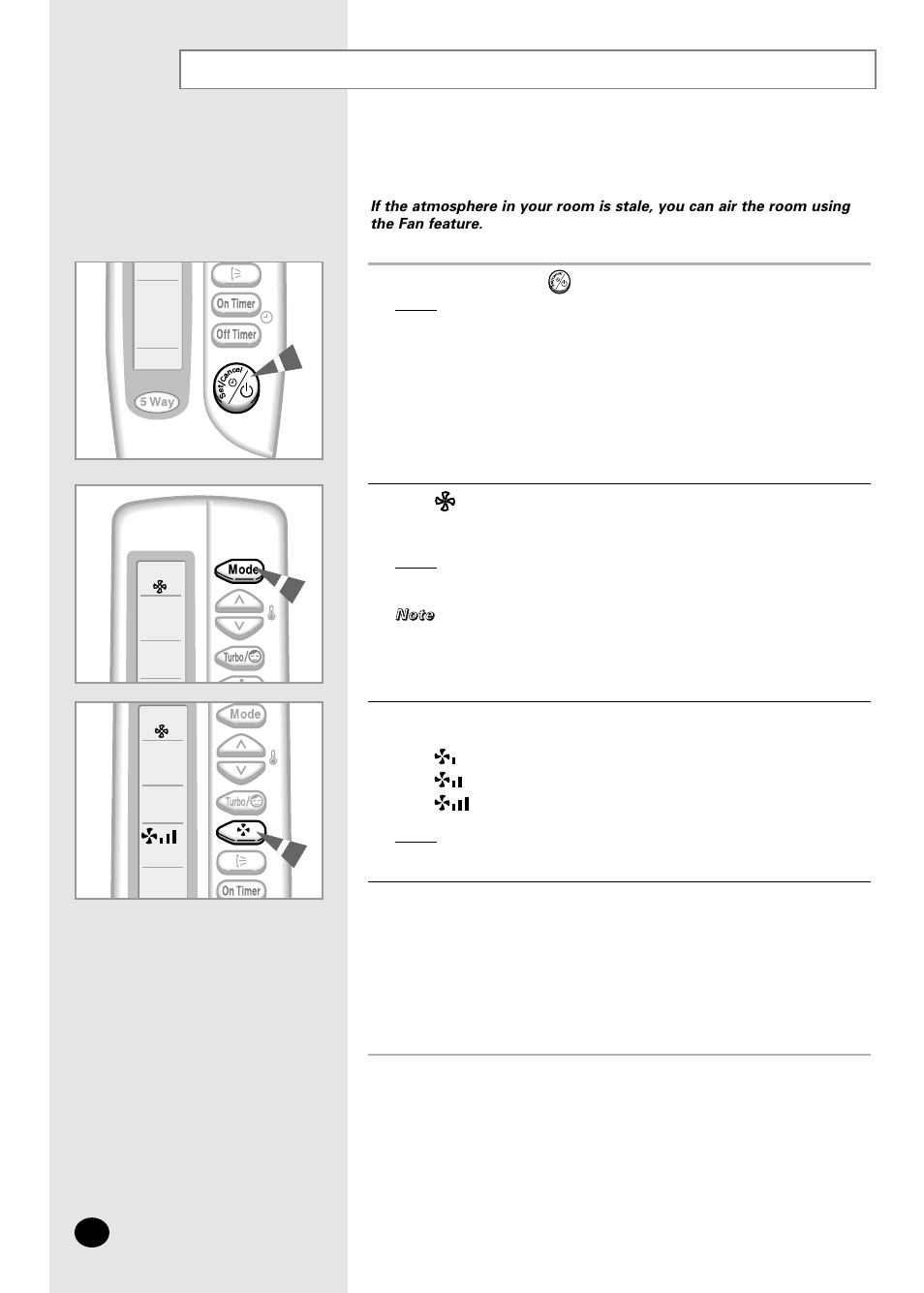 Airing your room | Samsung AMF09C2E User Manual | Page 14 / 24