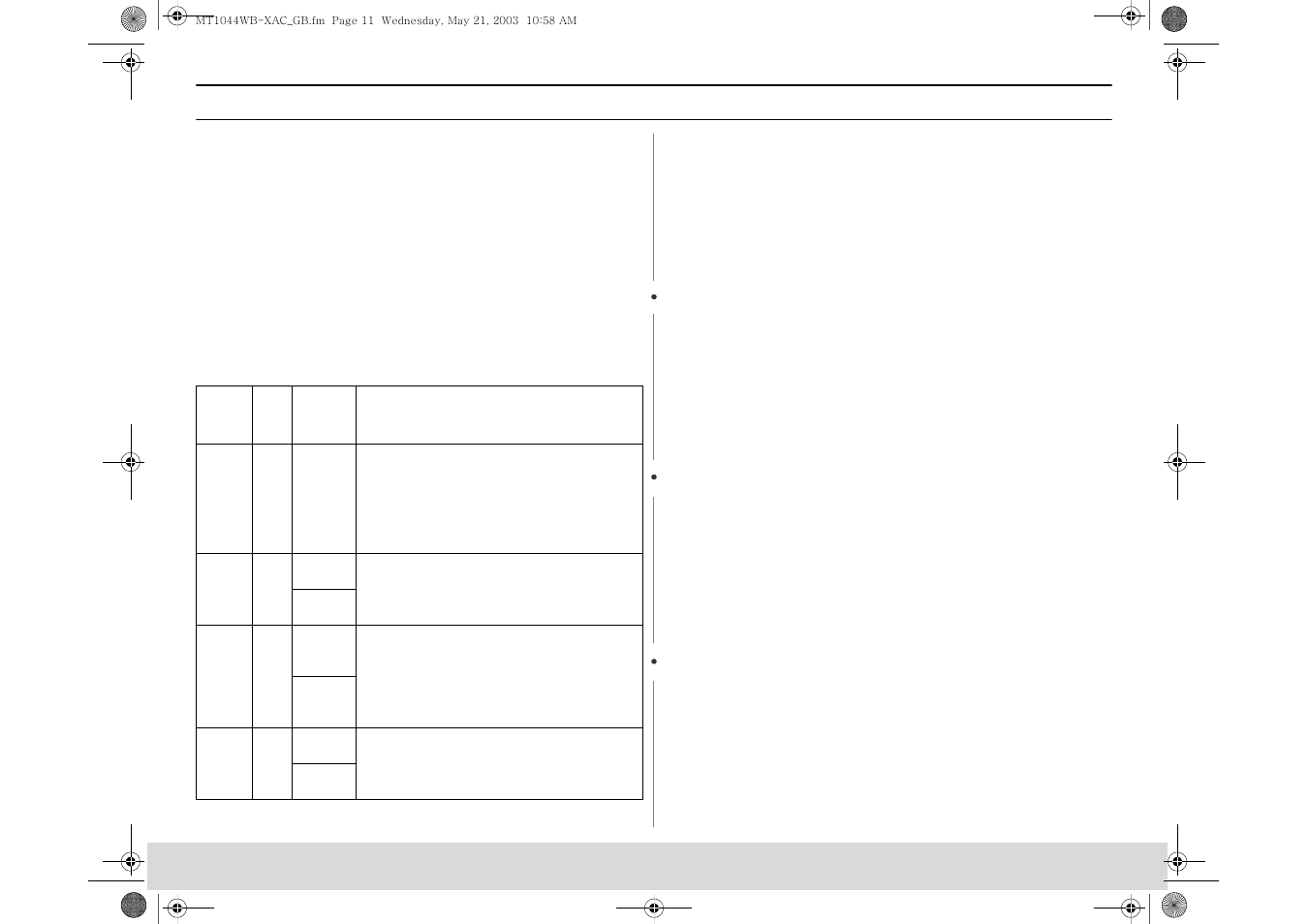 Using the snack bar button, Using the start/+1 min. button, Operation | Samsung MT1044CB User Manual | Page 11 / 36