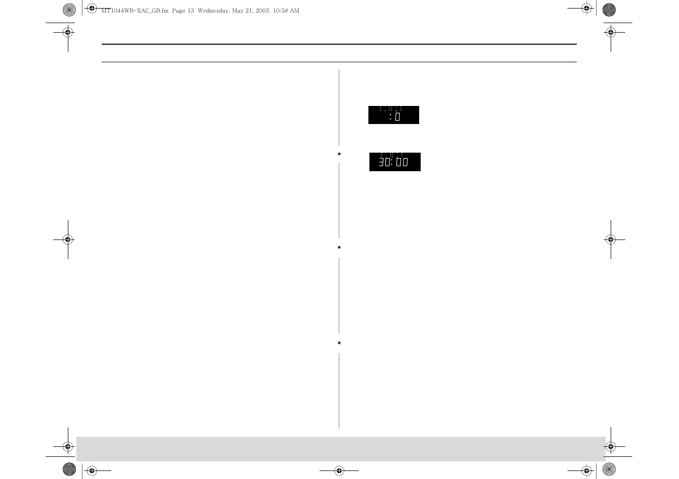 Operation, Using the kitchen timer | Samsung MT1044CB User Manual | Page 13 / 36