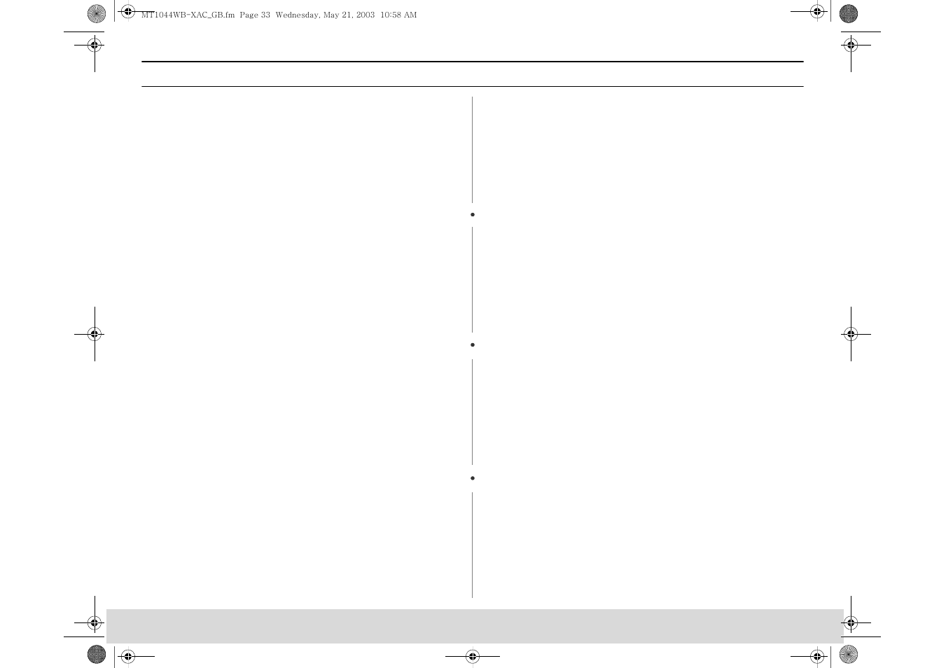 Samsung MT1044CB User Manual | Page 33 / 36