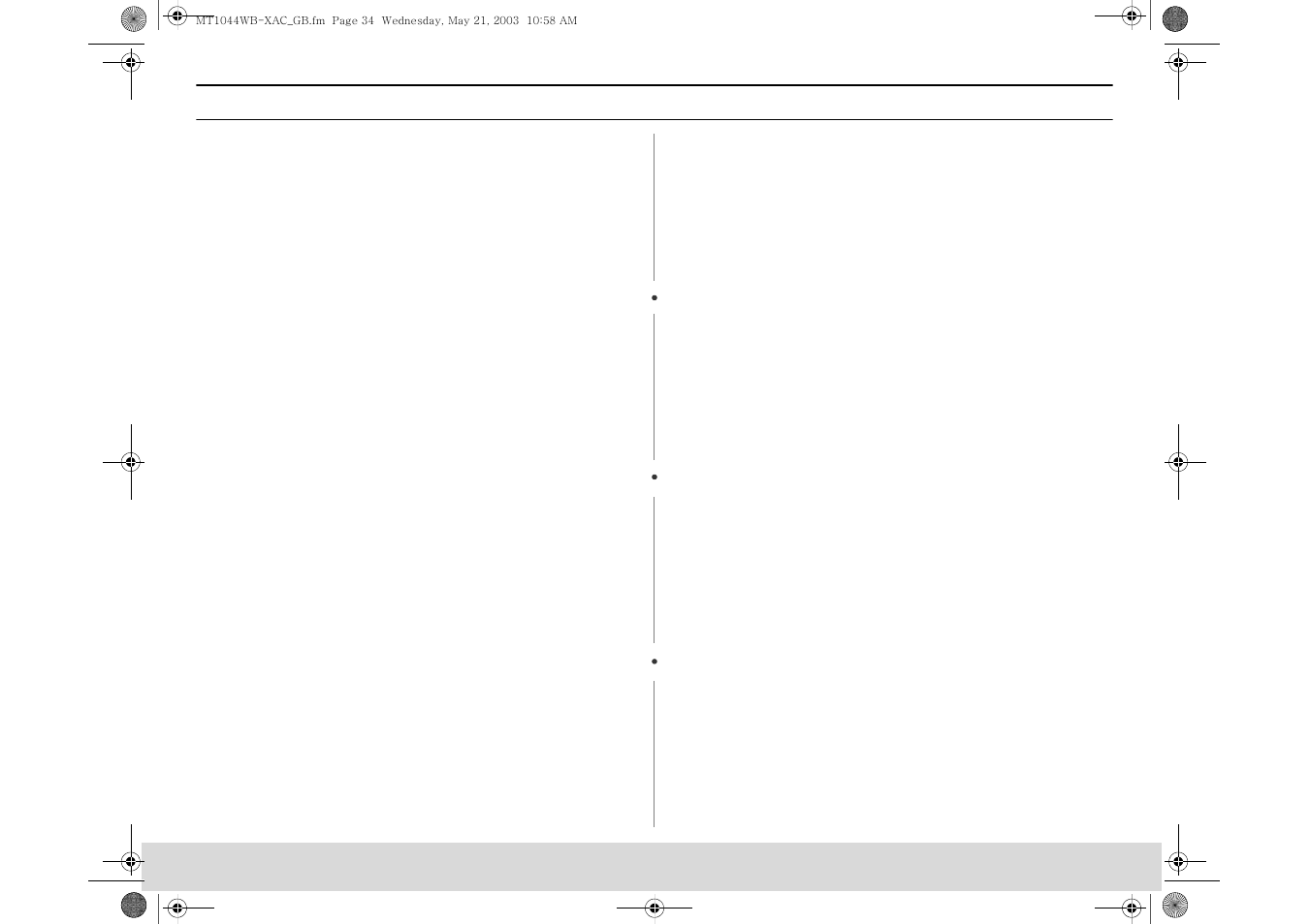 Samsung MT1044CB User Manual | Page 34 / 36
