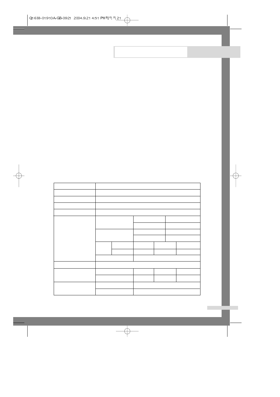 Protecting the environment, Declaration of conformity, Specification | Appendix | Samsung SyncMaster 570 Q1633 User Manual | Page 23 / 24