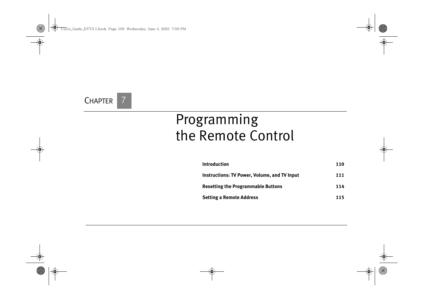 Chapter 7 programming the remote control, Programming the remote control | Samsung SIR-S4080R User Manual | Page 118 / 175