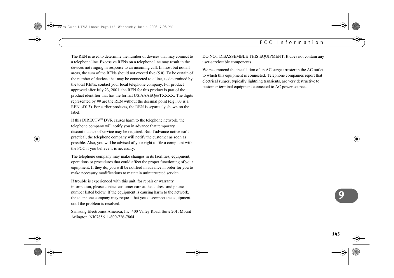 Samsung SIR-S4080R User Manual | Page 154 / 175