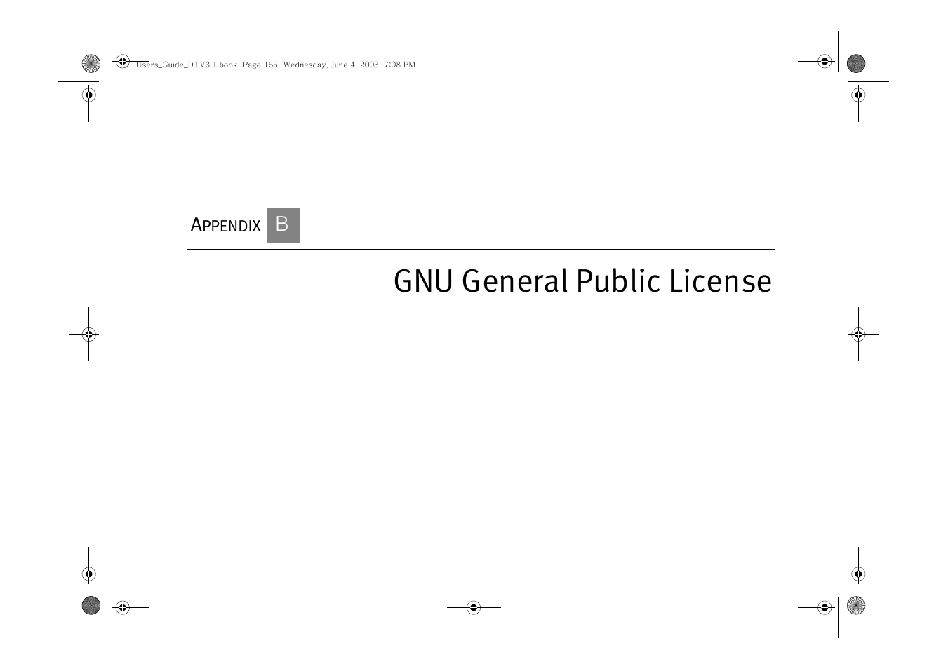 Appendix b gnu general public license, Gnu general public license | Samsung SIR-S4080R User Manual | Page 164 / 175